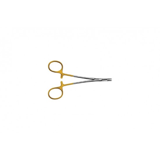 Olsen-Hegar Needle Holder-12 cm-TC Gold